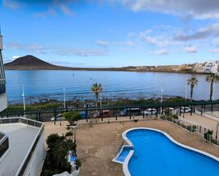 Exterior view of Flat to rent in Granadilla de Abona  with Terrace, Swimming Pool and Furnished