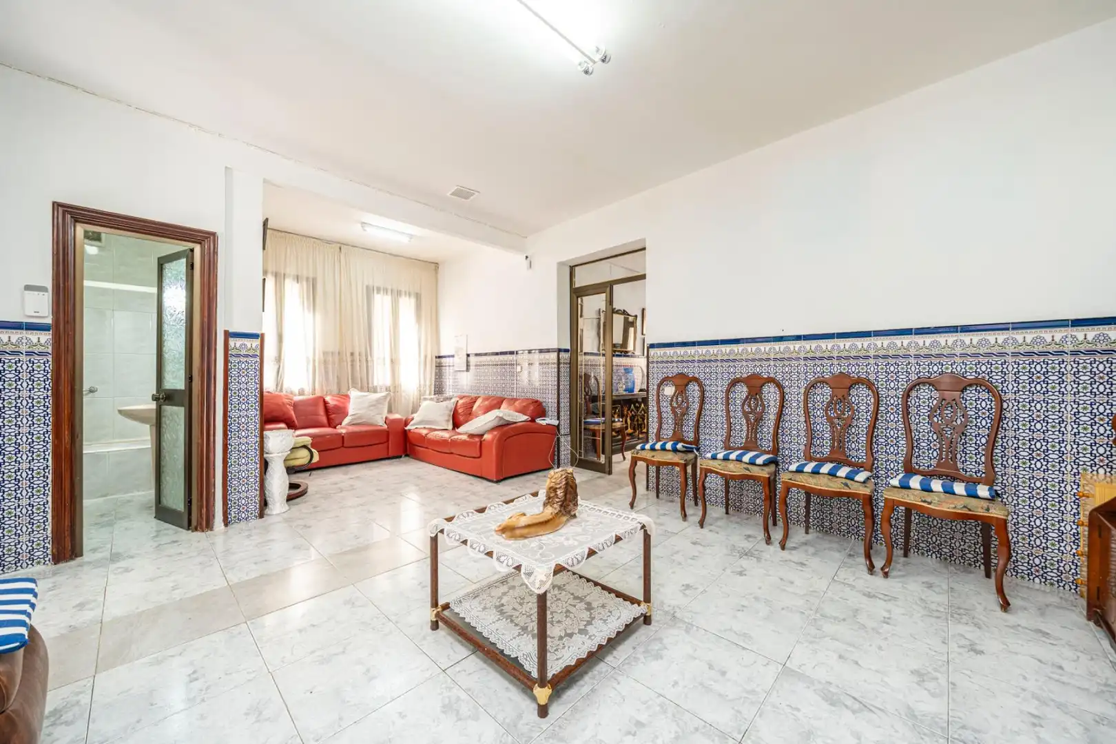 Sala d'estar de Planta baixa en venda en  Palma de Mallorca amb Aire condicionat, Calefacció i Terrassa