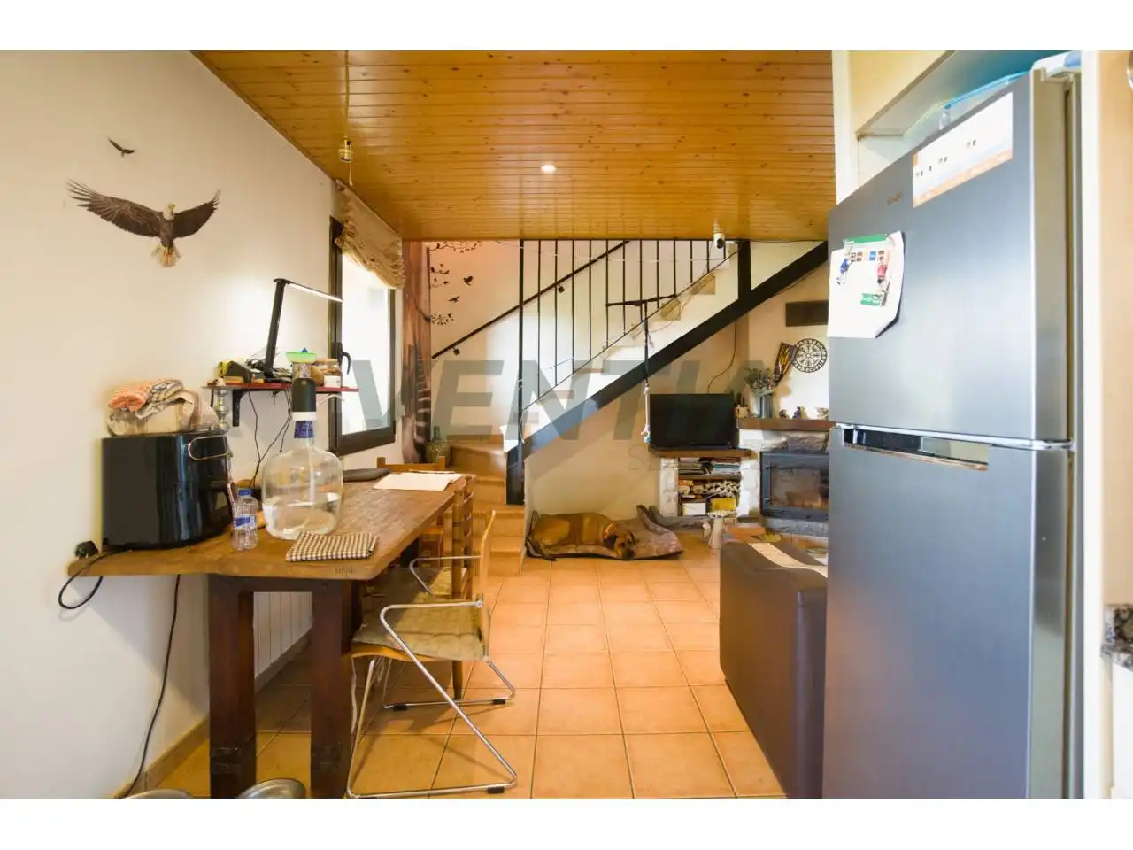 Cocina de Dúplex en venta en Berga con Calefacción, Trastero y Balcón