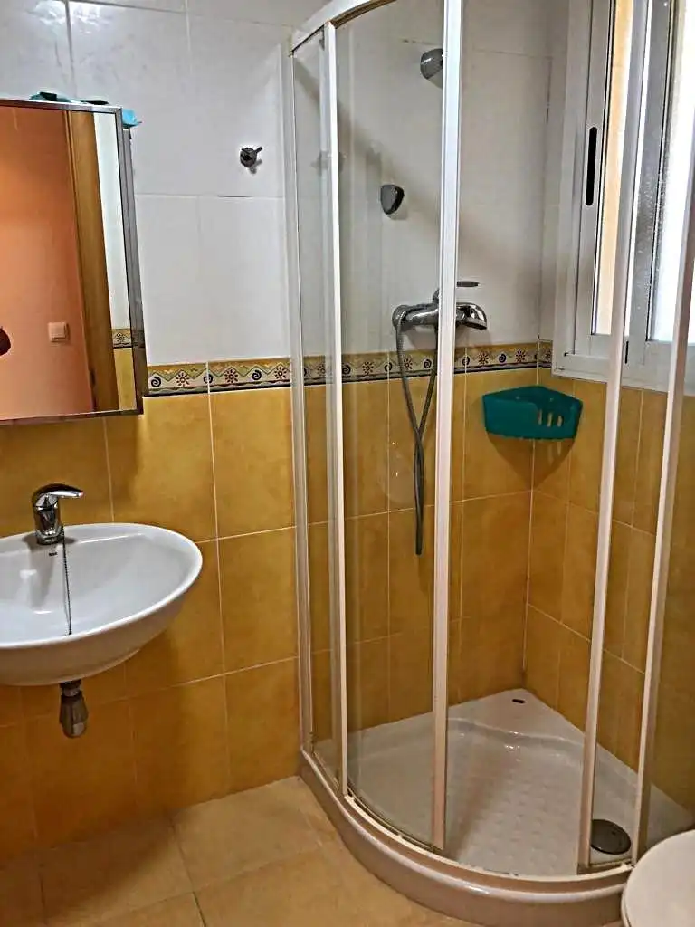 Baño de Apartamento en venta en Dénia con Aire acondicionado, Jardín privado y Terraza