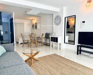 Sala d'estar de Pis de lloguer en  Palma de Mallorca amb Terrassa