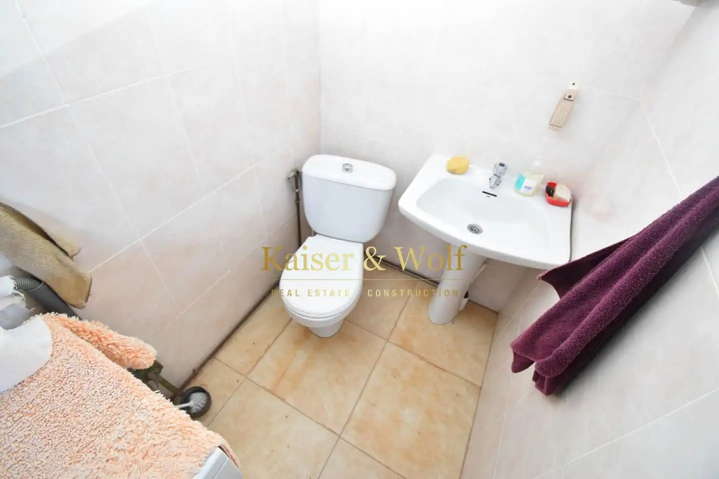 Bany de Casa o xalet en venda en Albatera amb Aire condicionat, Piscina i Moblat