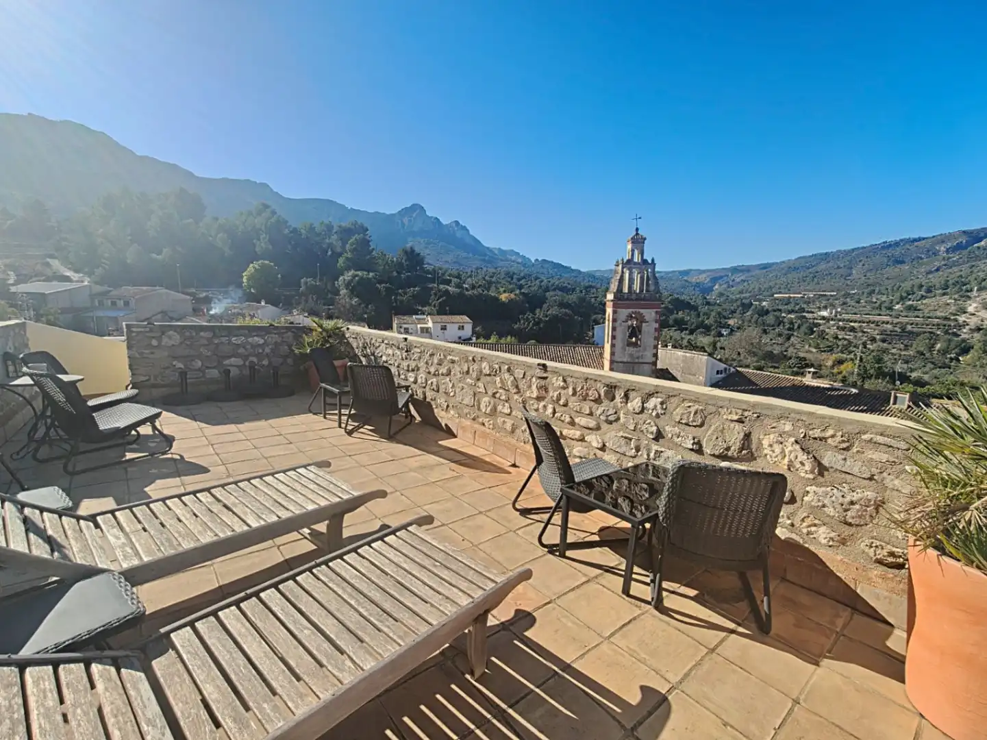 Terraza de Edificio en venta en La Vall de Gallinera