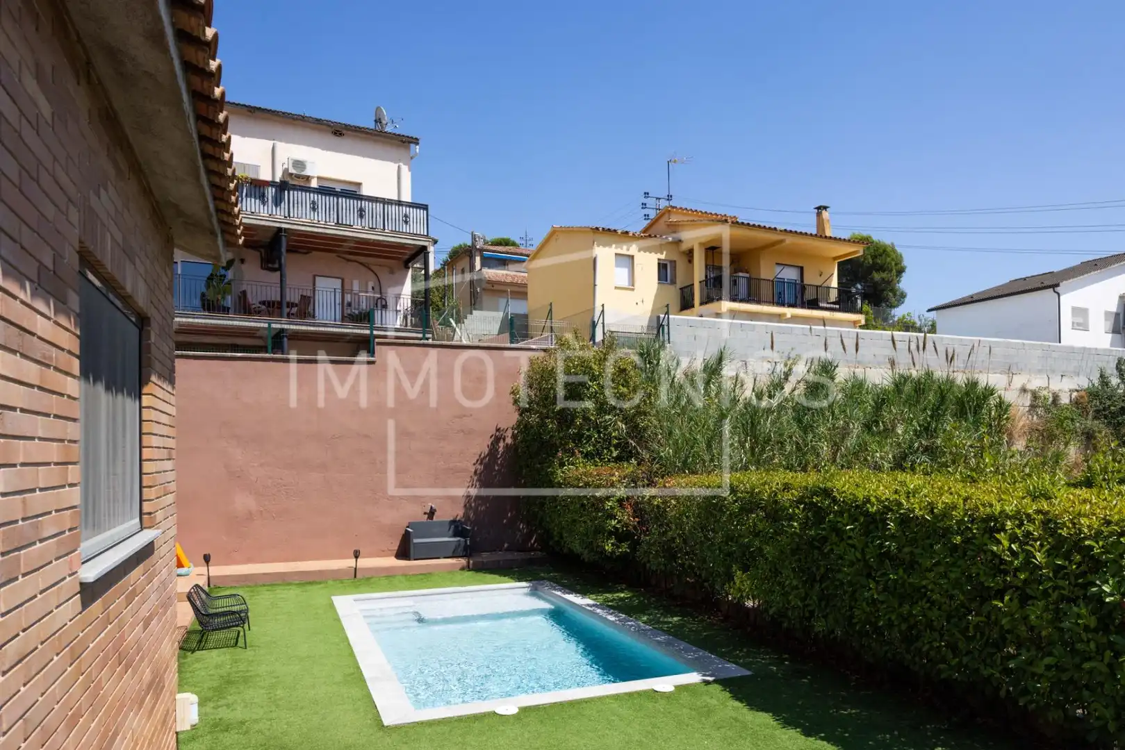 Vista exterior de Casa o chalet en venta en La Roca del Vallès con Calefacción, Jardín privado y Terraza