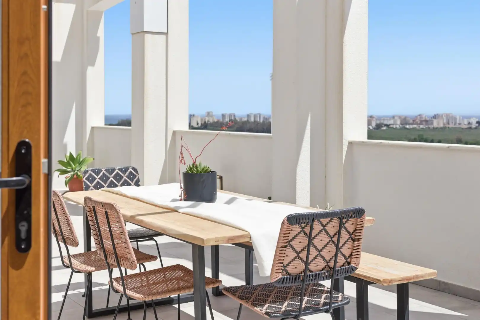 Terraza de Ático en venta en Xeresa con Aire acondicionado, Jardín privado y Terraza