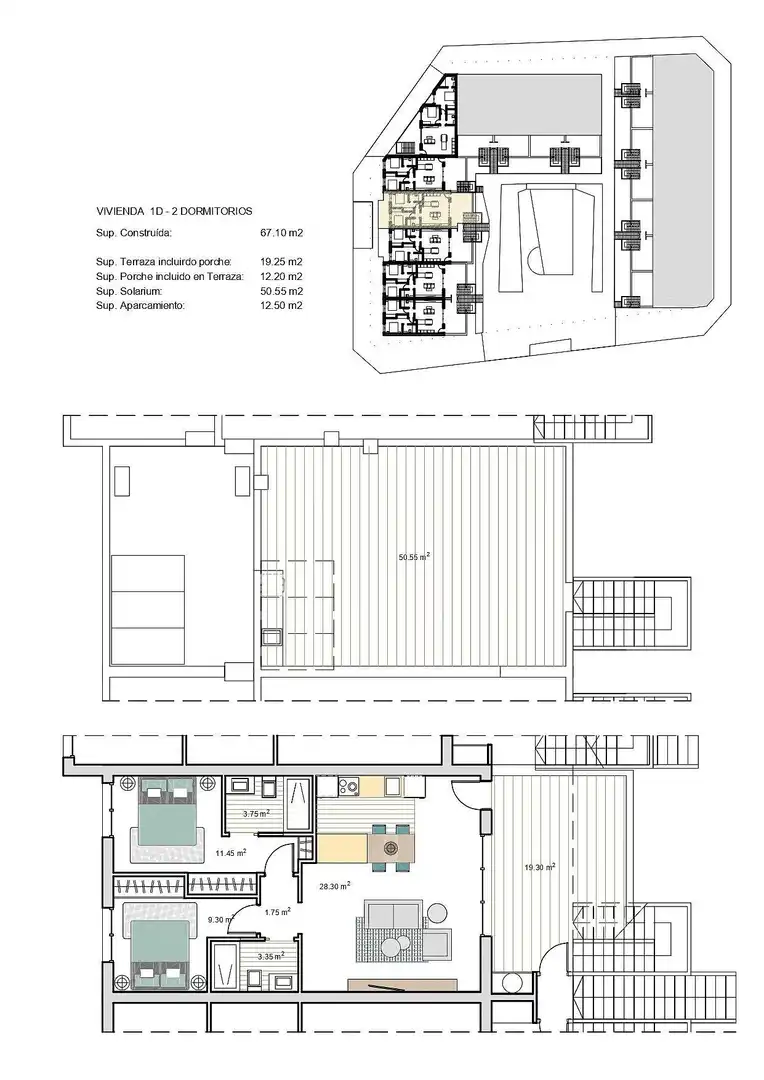 Apartament amb terrassa en venda a Roldán, imagen 21