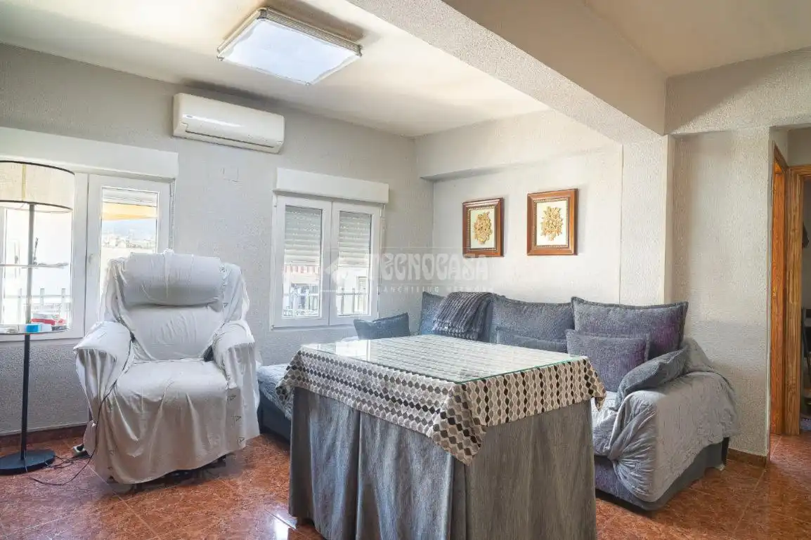 Sala de estar de Piso en venta en Salobreña con Aire acondicionado