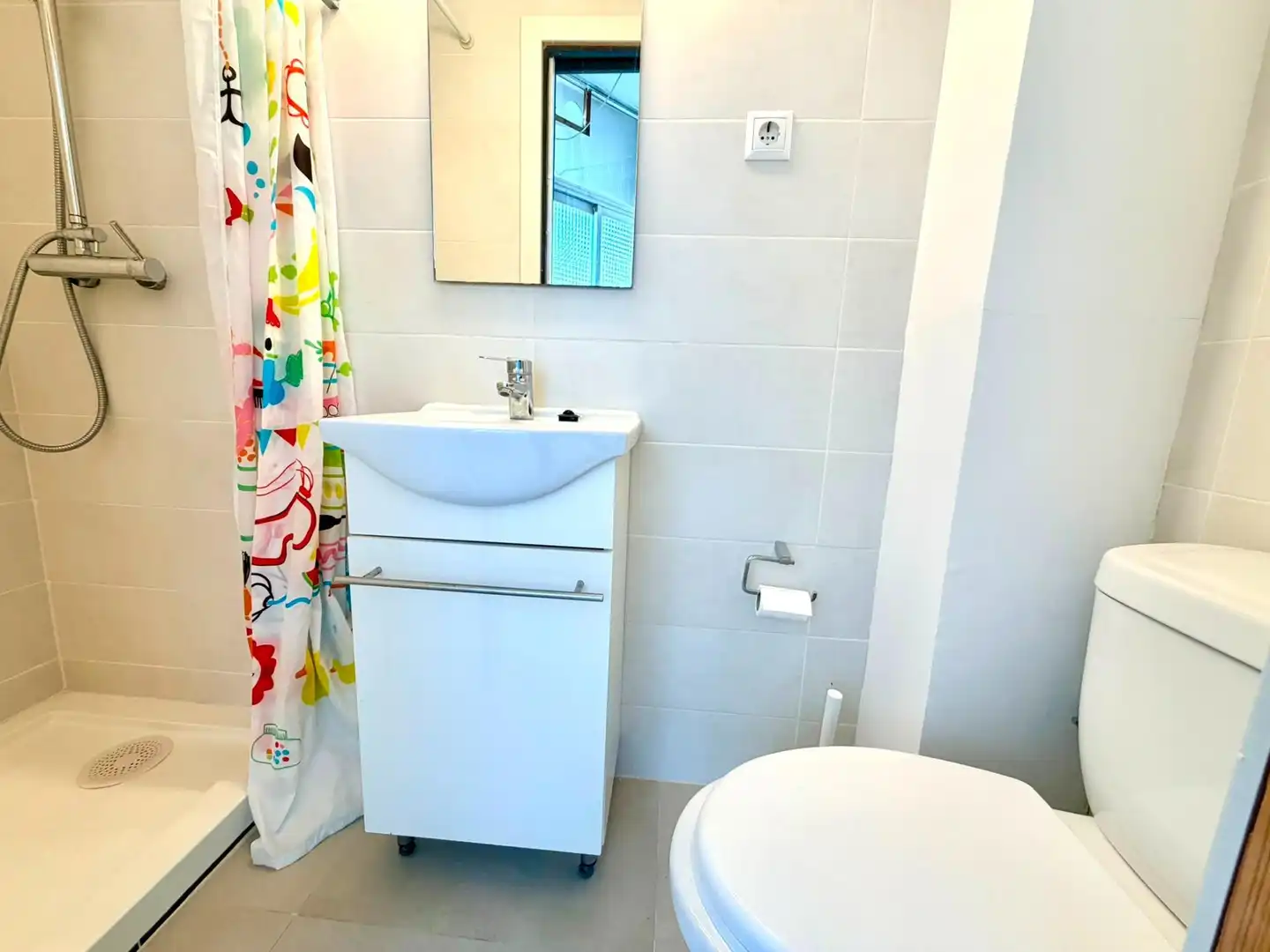 Badezimmer von Wohnung zur Miete in  Palma de Mallorca mit Möbliert