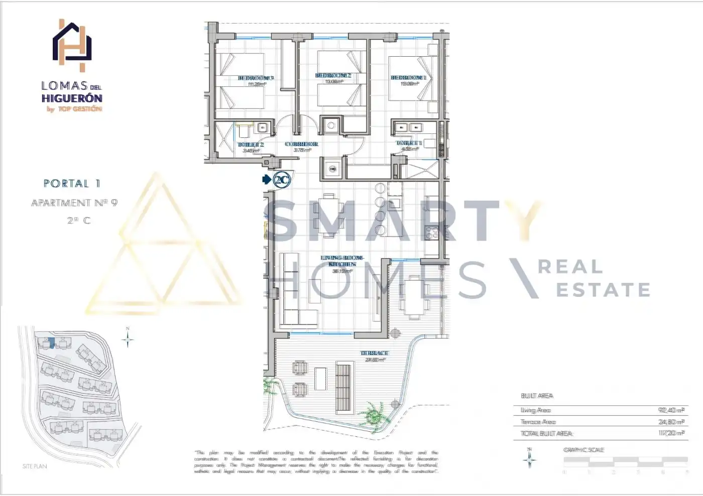 Apartment with pool for sale in Avenida ur-5 reserva del higueron, imagen 33