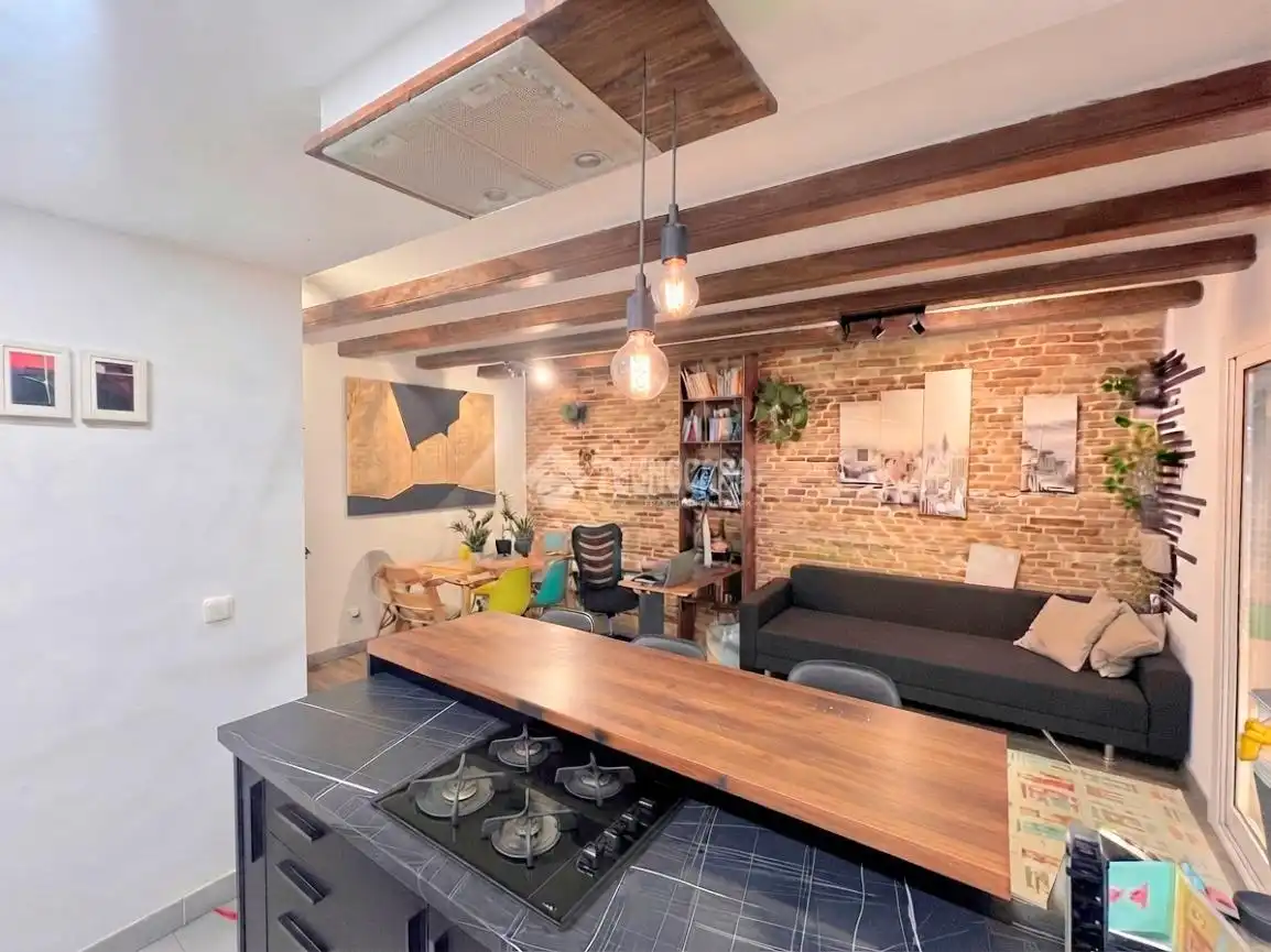 Cocina de Piso en venta en Barcelona con Aire acondicionado y Balcón