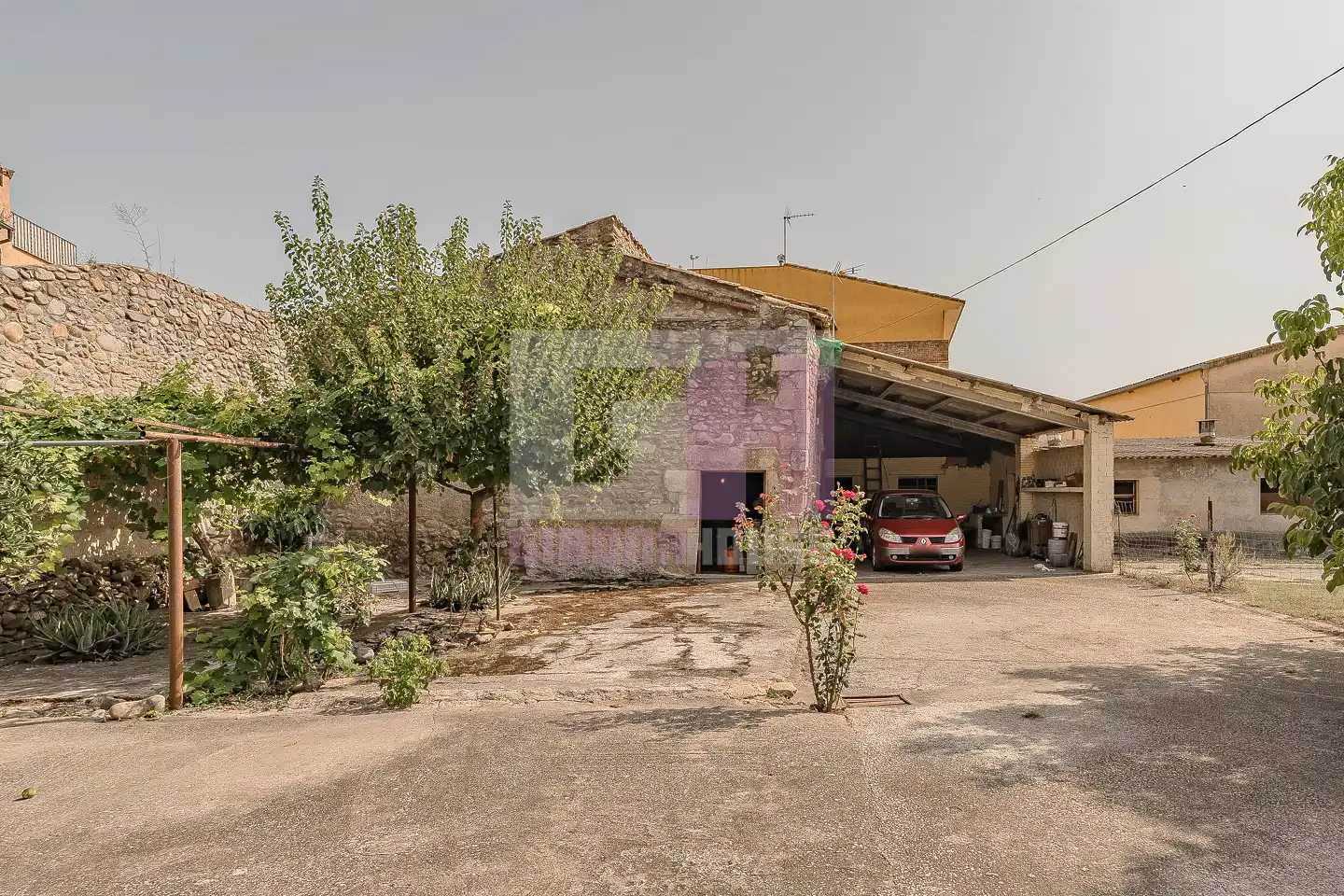 Vista exterior de Finca rústica en venta en Cervià de Ter con Calefacción, Jardín privado y Terraza