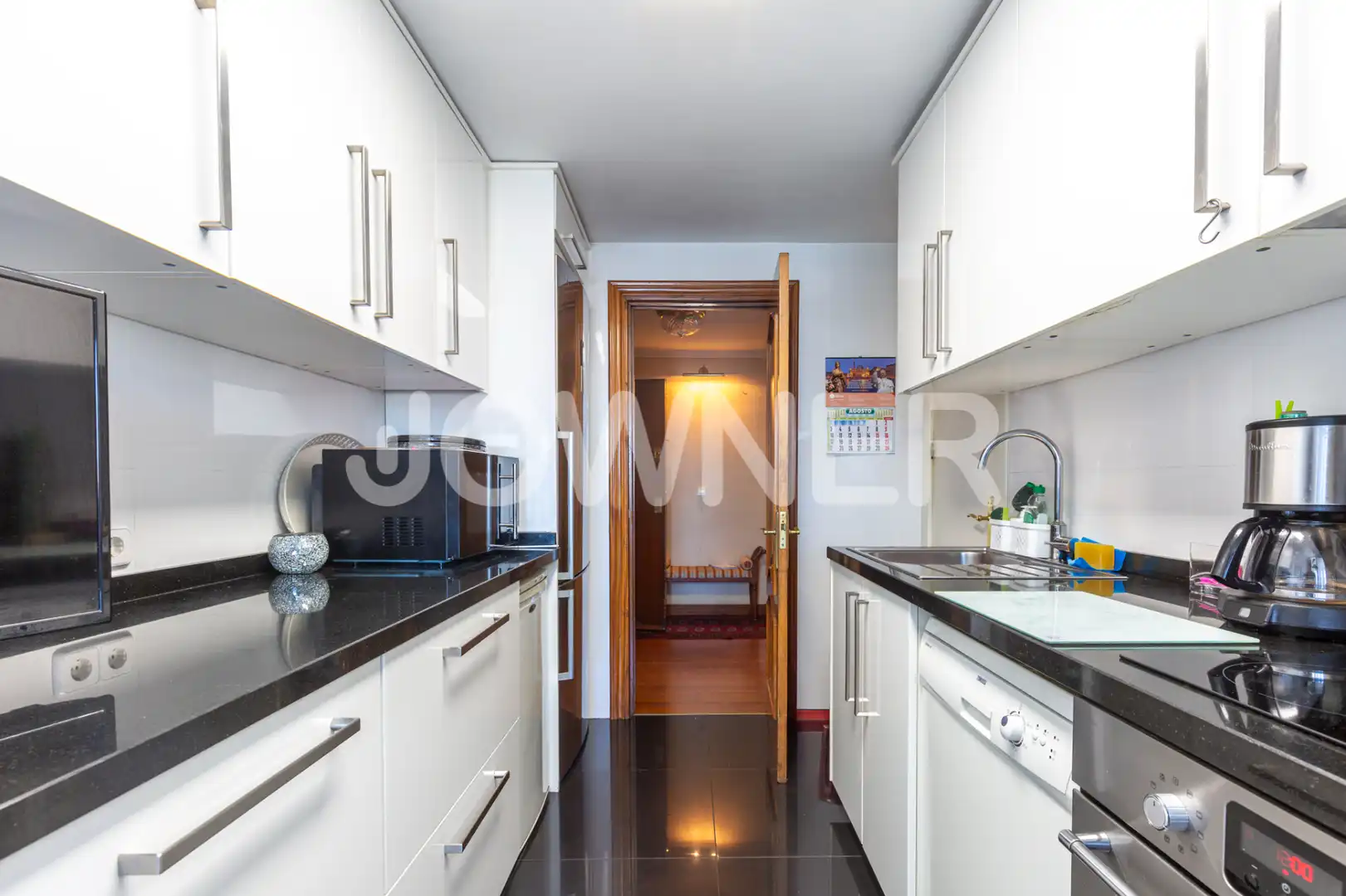 Kitchen of Flat for rent in Madrid  with Air Conditioner, Heating and Furnished