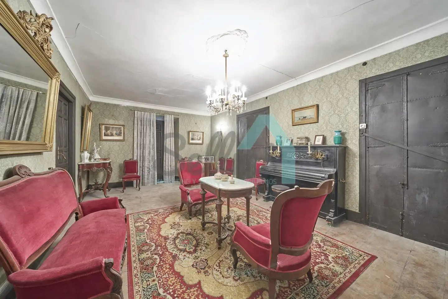 Sala de estar de Casa o chalet en venta en Oviedo  con Jardín privado, Parquet y Terraza