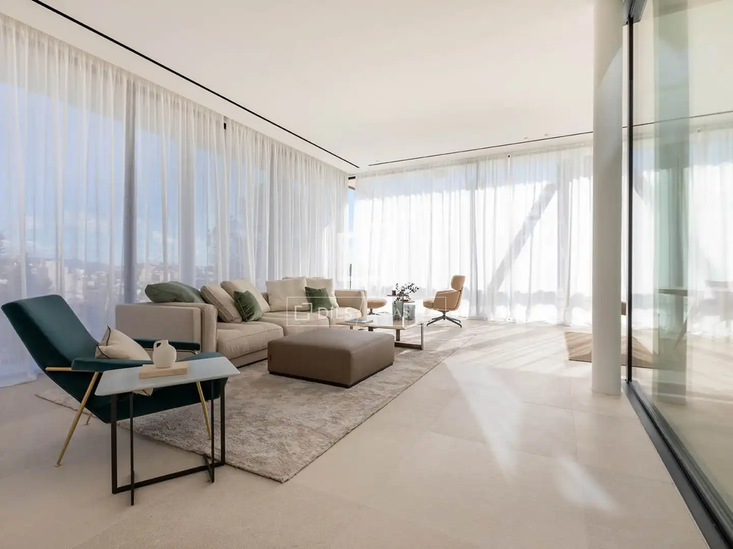 Living room of Houses for sale in Calvià  with Air Conditioner, Private garden and Terrace