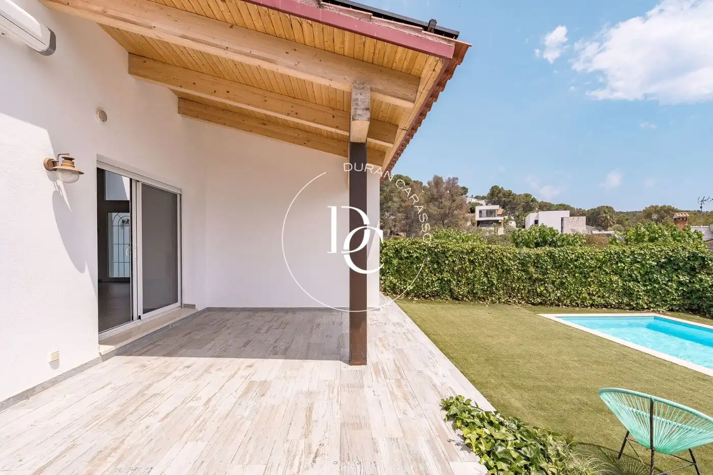 Terraza de Casa o chalet en venta en Sant Pere de Ribes con Aire acondicionado, Calefacción y Jardín privado