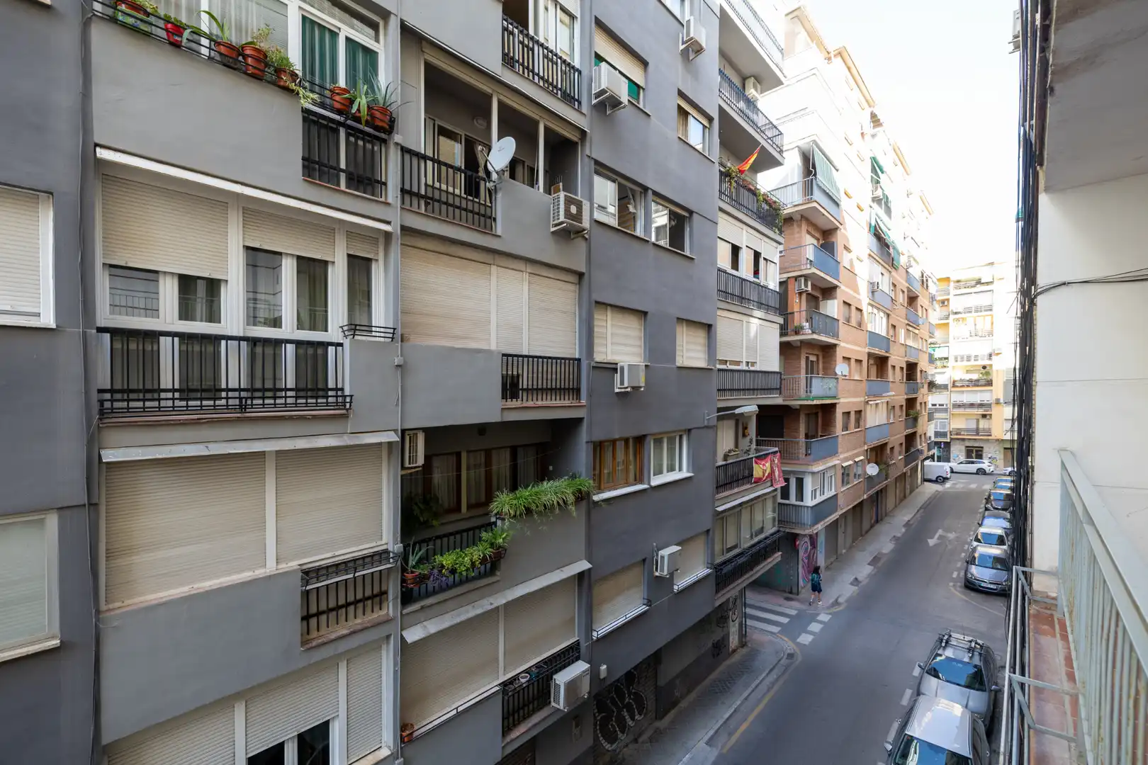 Exterior view of Flat for rent in Granada  with Heating, Furnished and Washing machine