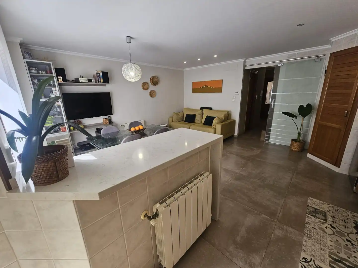 Living room of Houses for sale in Sueca  with Air Conditioner, Terrace and Storage room