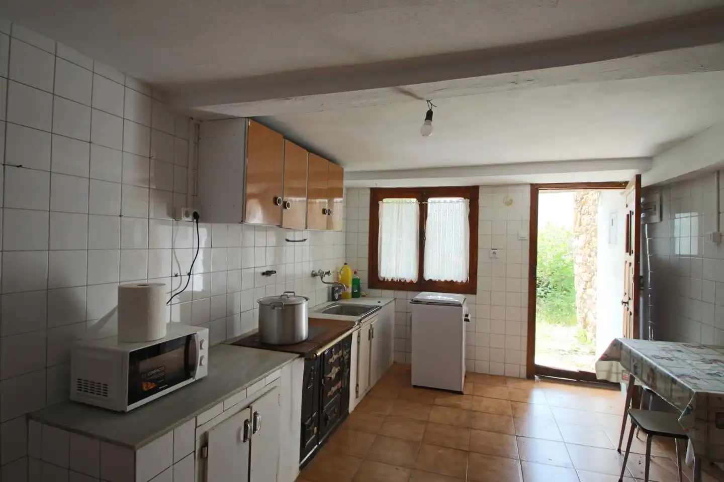 Cocina de Finca rústica en venta en Quirós con Terraza