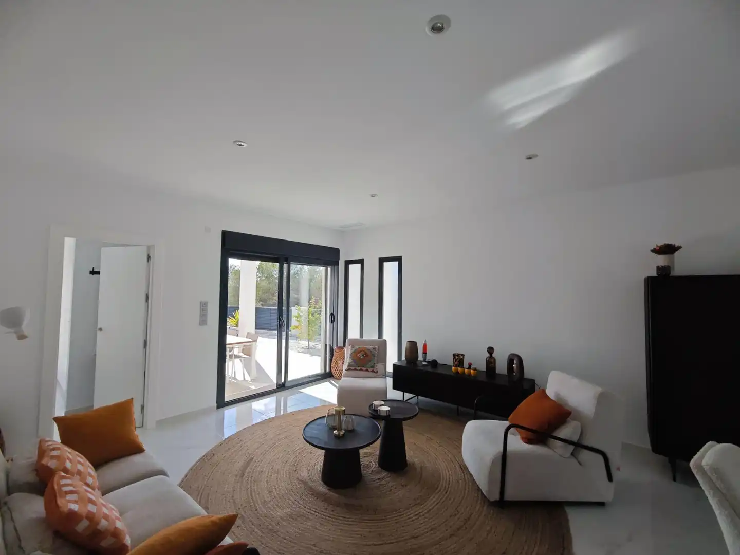 Sala de estar de Casa o chalet en venta en Pilar de la Horadada con Calefacción, Jardín privado y Terraza