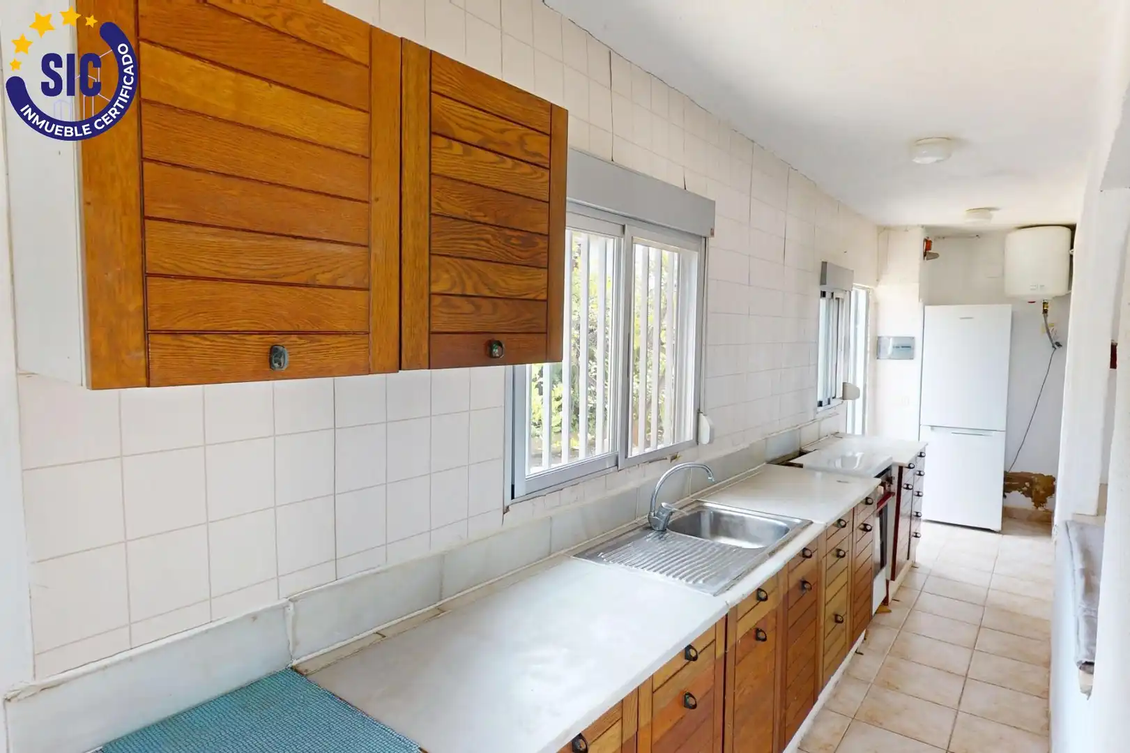 Cocina de Casa o chalet en venta en Benicasim / Benicàssim con Aire acondicionado, Jardín privado y Terraza