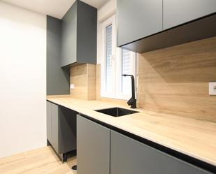 Kitchen of Flat for sale in  Madrid Capital  with Air Conditioner and Terrace