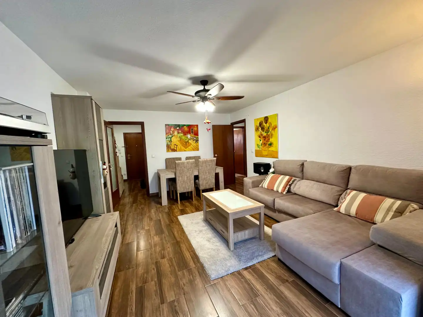 Sala de estar de Piso en venta en Alicante / Alacant con Aire acondicionado, Terraza y Amueblado