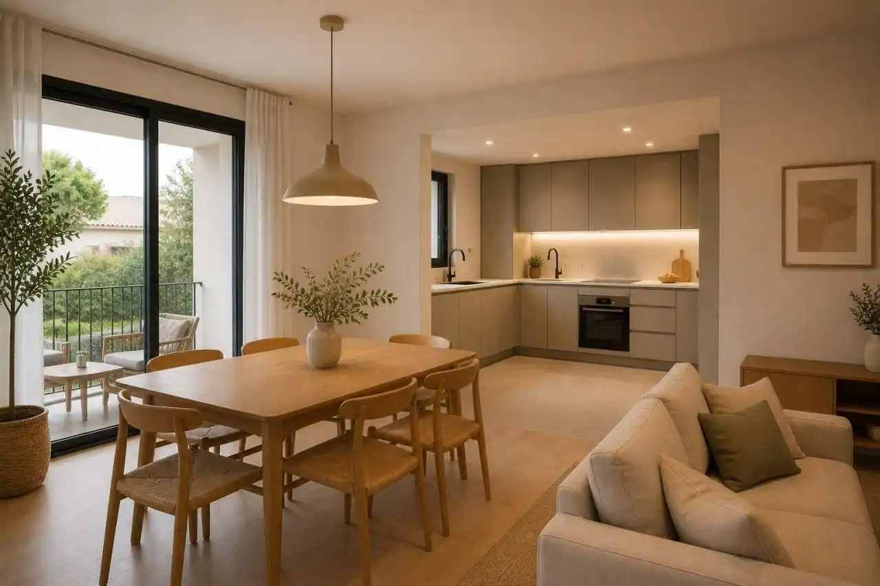 Cocina de Piso en venta en Palau-saverdera con Aire acondicionado, Terraza y Balcón