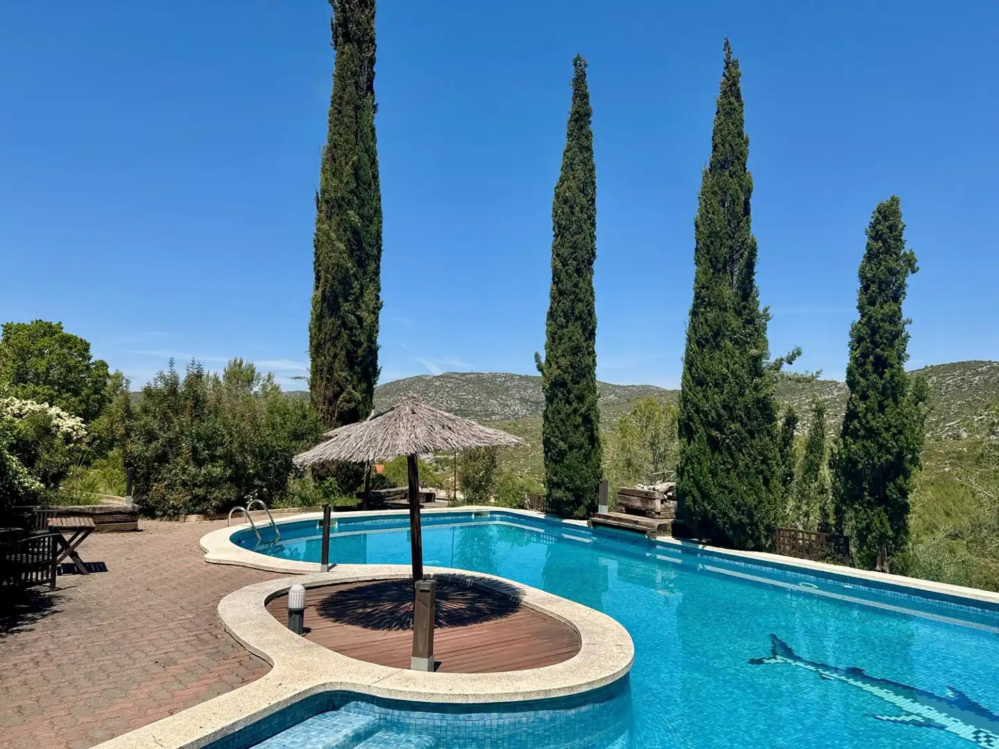 Piscina de Casa o xalet en venda en Olivella amb Calefacció, Jardí privat i Terrassa
