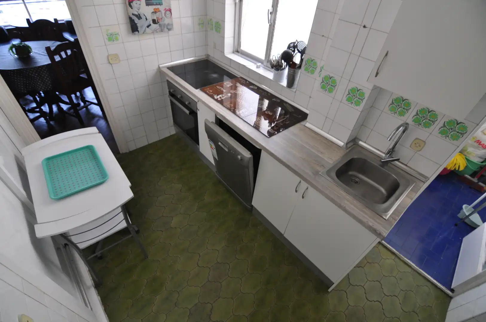 Küche von Wohnung zur Miete in Cáceres mit Klimaanlage, Heizung und Parkett
