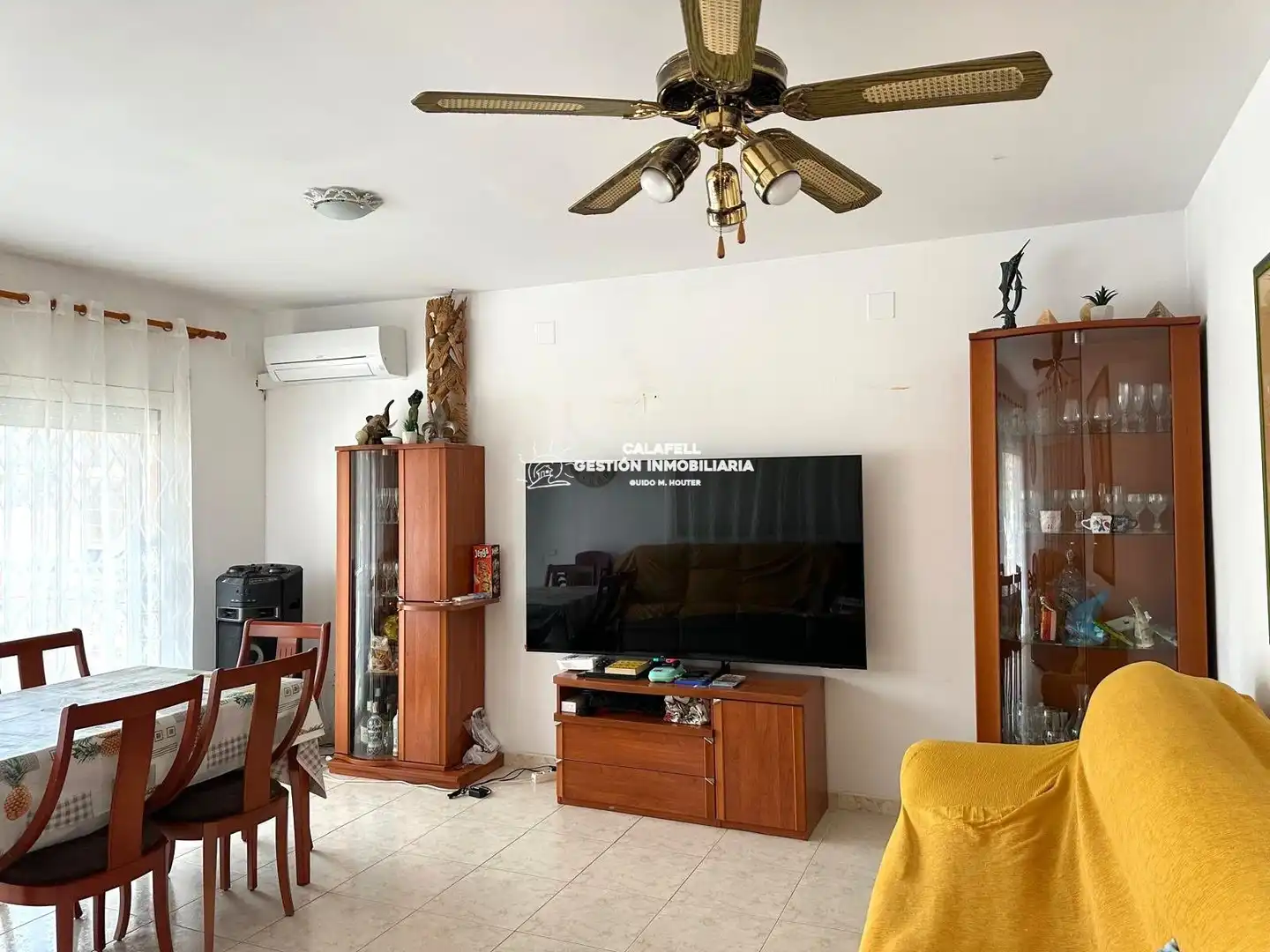 Sala de estar de Casa o chalet en venta en Calafell con Aire acondicionado, Jardín privado y Terraza