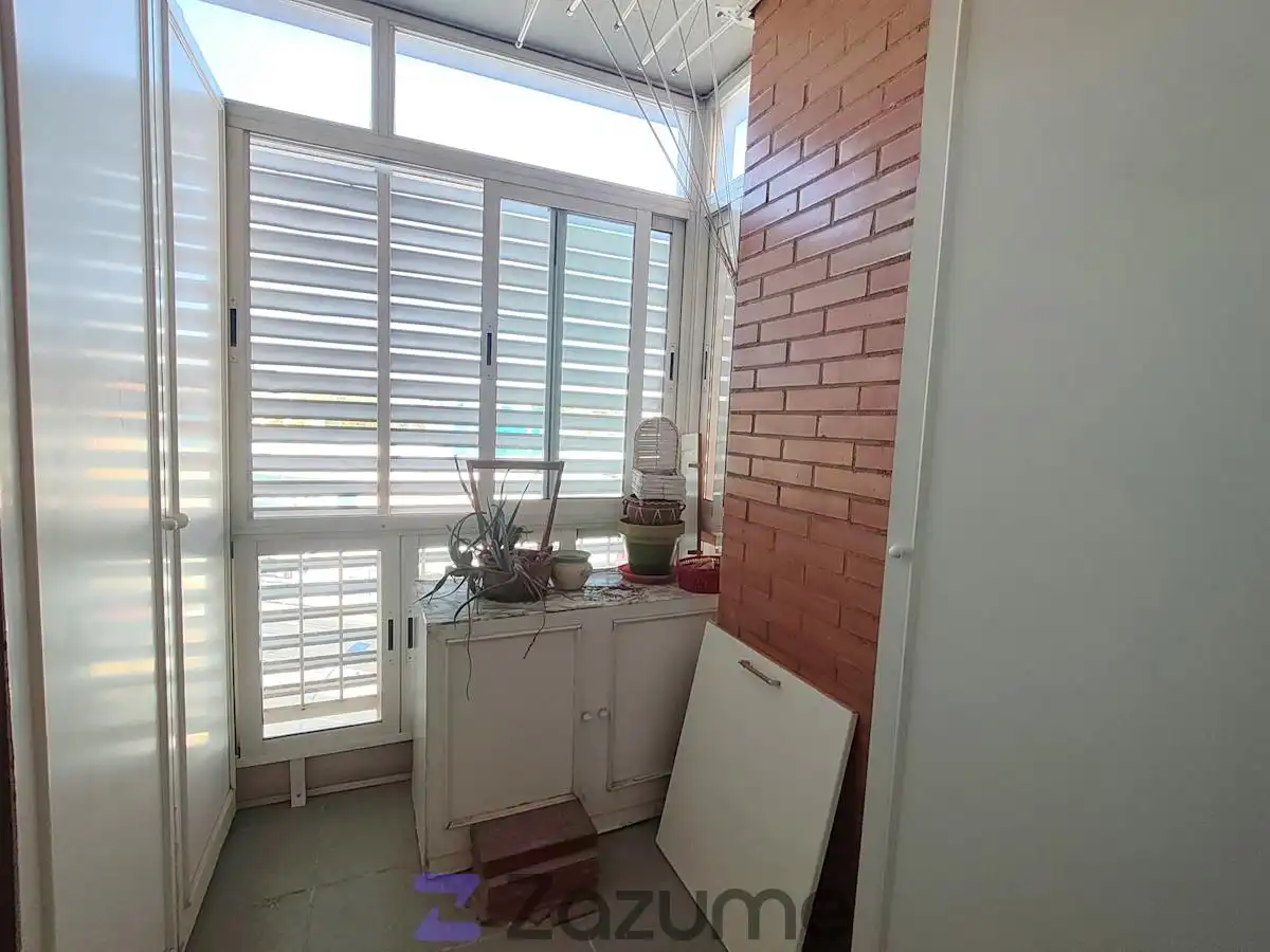 Terrasse von Wohnung zur Miete in Usera