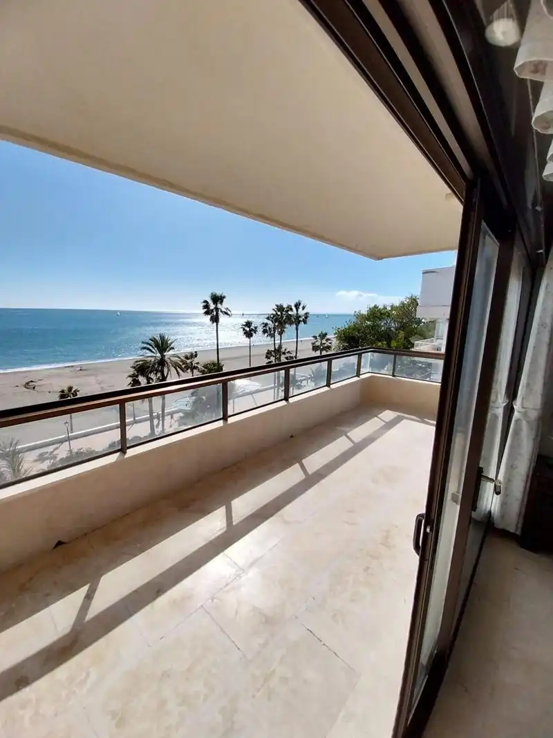 Terraza de Piso de alquiler en Estepona con Terraza