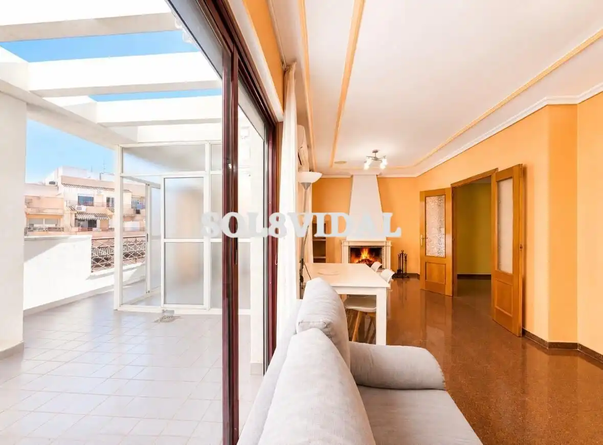 Living room of Attic for rent in Orihuela  with Terrace and Balcony