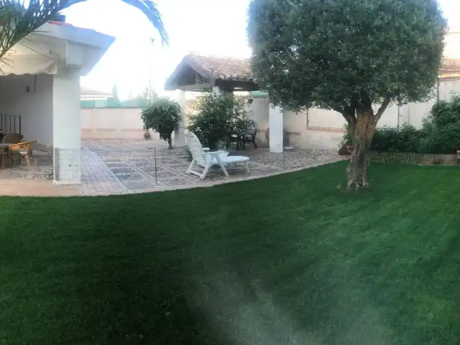 Garten von Wohnung zum Verkauf in Cobisa mit Klimaanlage, Privatgarten und Parkett