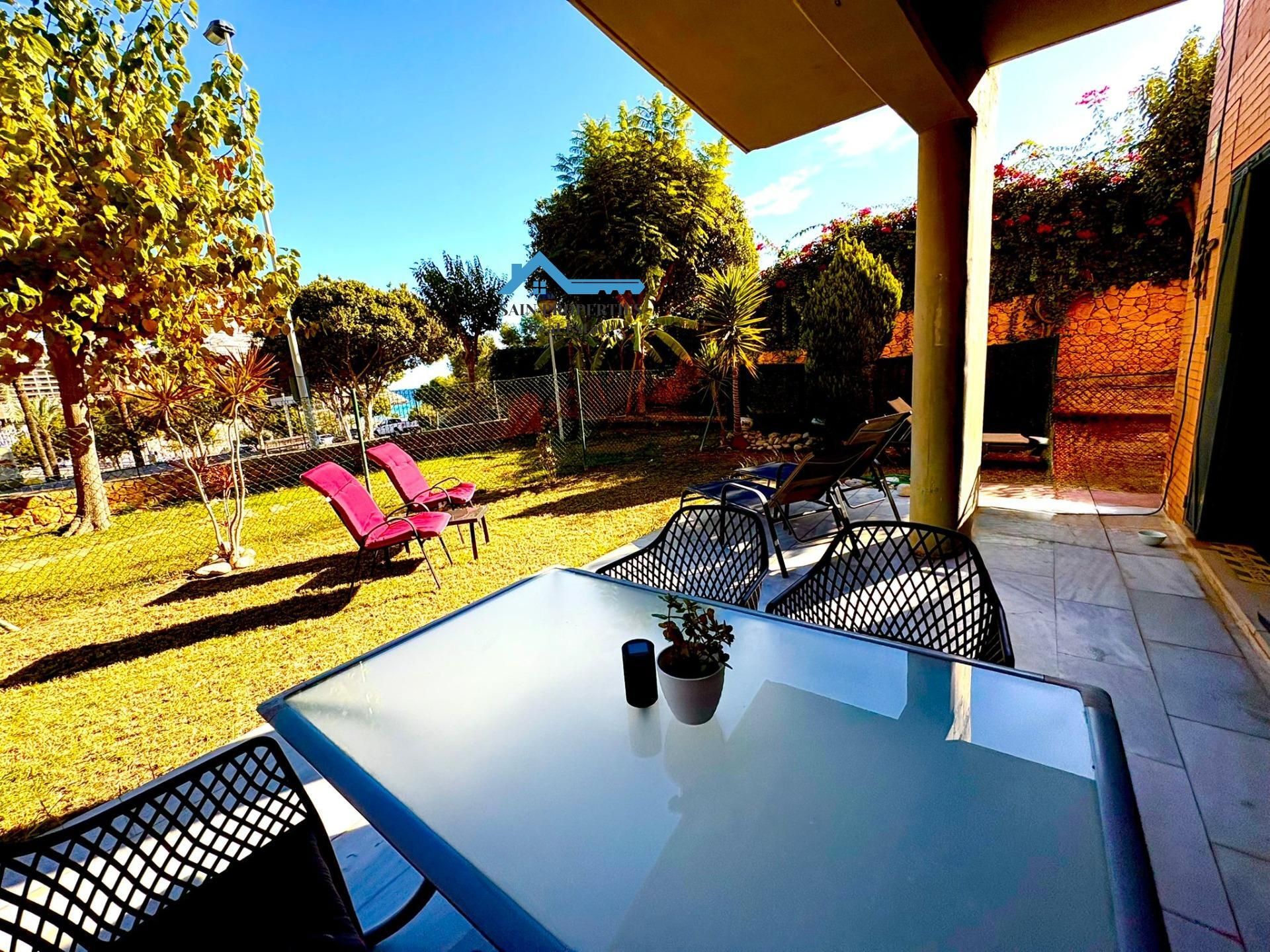 Jardí de Planta baixa en venda en Villajoyosa / La Vila Joiosa amb Aire condicionat, Calefacció i Jardí privat