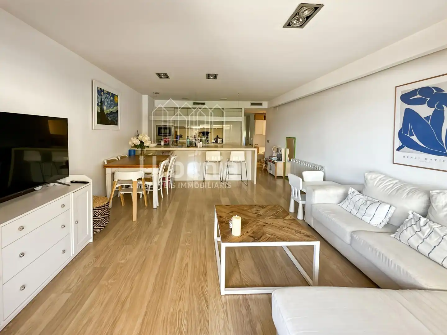 Living room of Flat for sale in Arenys de Mar  with Air Conditioner, Heating and Terrace