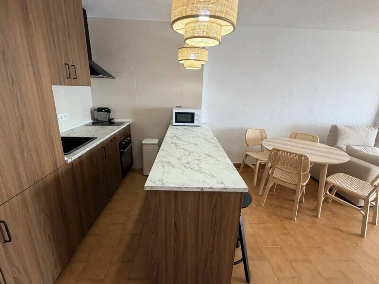 Kitchen of Apartments for rent in Almuñécar  with Terrace, Storage room and Furnished