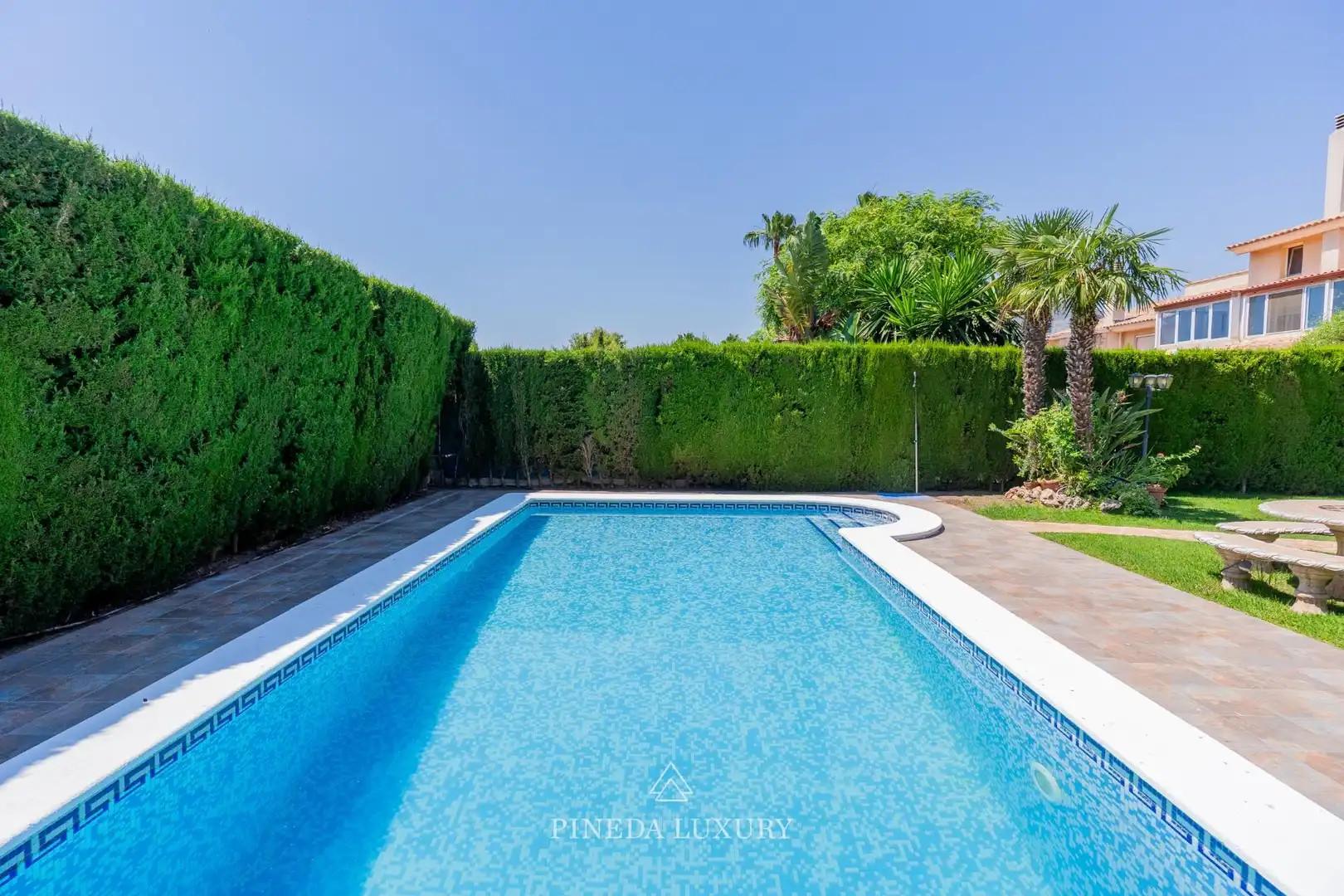 Piscina de Casa o chalet de alquiler en Puçol con Calefacción, Jardín privado y Terraza