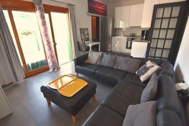 Sala de estar de Casa o chalet en venta en San Bartolomé de Tirajana con Aire acondicionado, Terraza y Amueblado