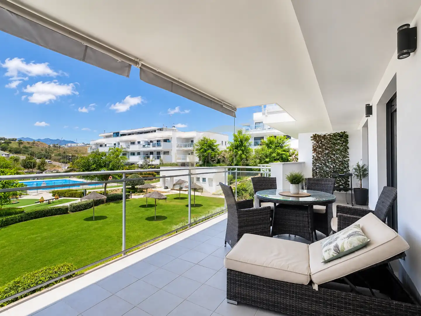Terrassa de Pis en venda en Mijas amb Aire condicionat, Jardí privat i Forn
