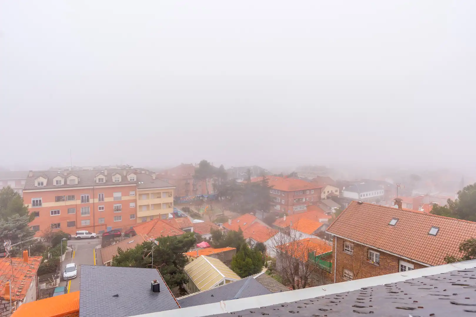 Vista exterior de Ático en venta en Collado Villalba con Aire acondicionado, Calefacción y Piscina comunitaria