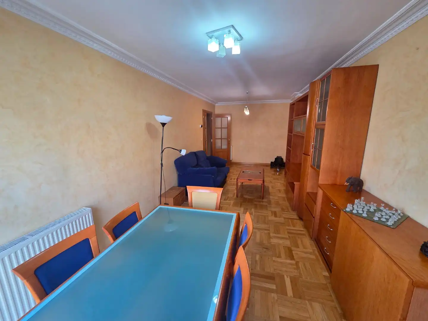Living room of Flat for sale in Burgos  with Heating, Terrace and Storage room