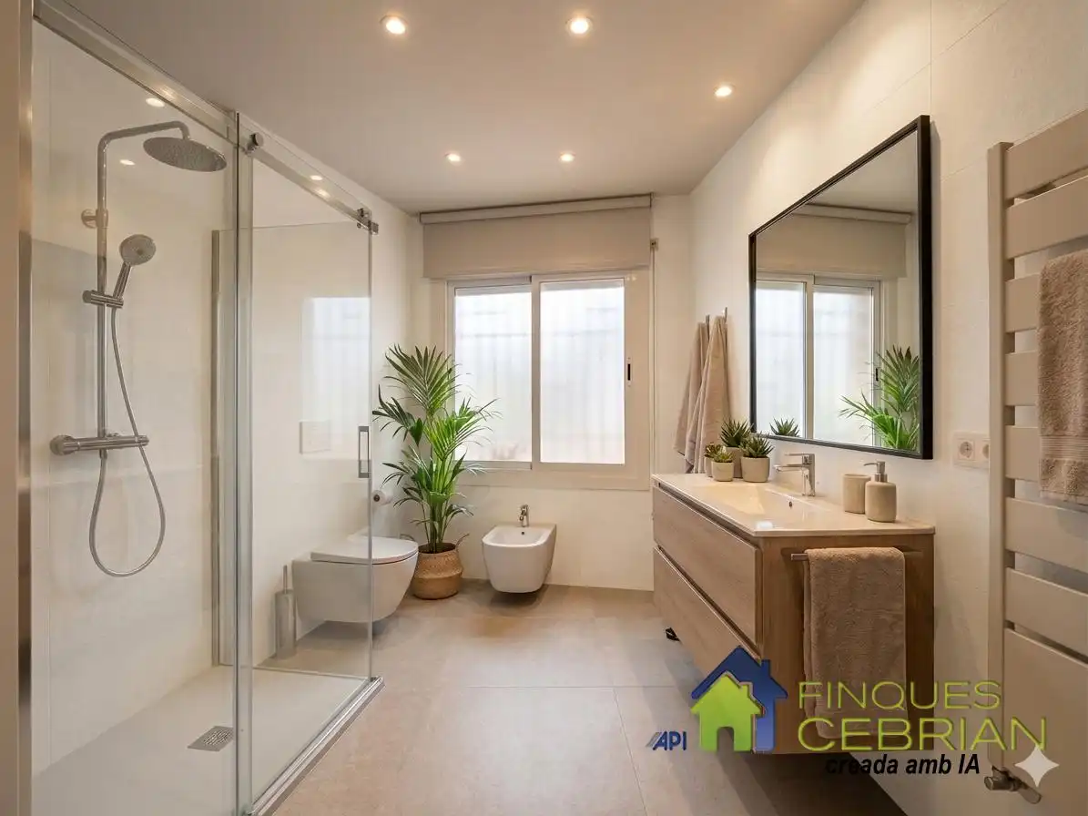 Bathroom of Detached homes for sale in Alella  with Heating and Oven