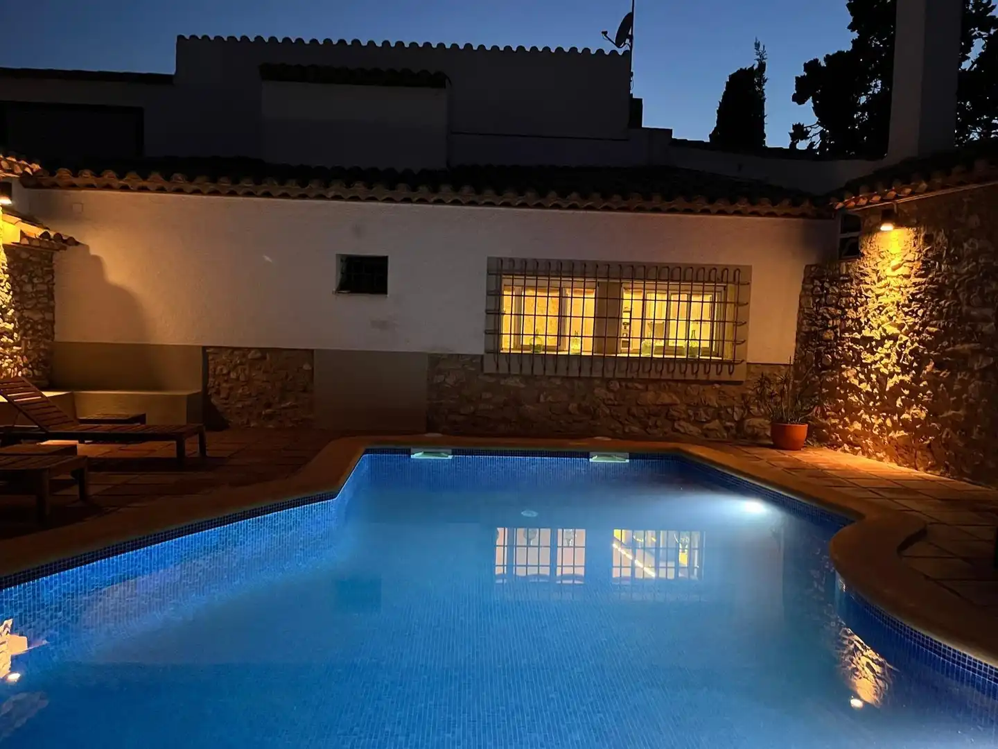 Piscina de Finca rústica en venda en El Vendrell amb Aire condicionat, Jardí privat i Piscina