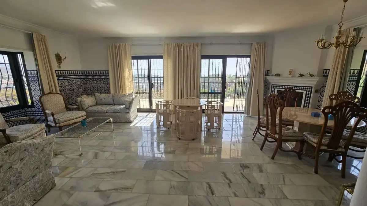 Comedor de Casa o chalet en venta en Mijas con Aire acondicionado, Calefacción y Jardín privado