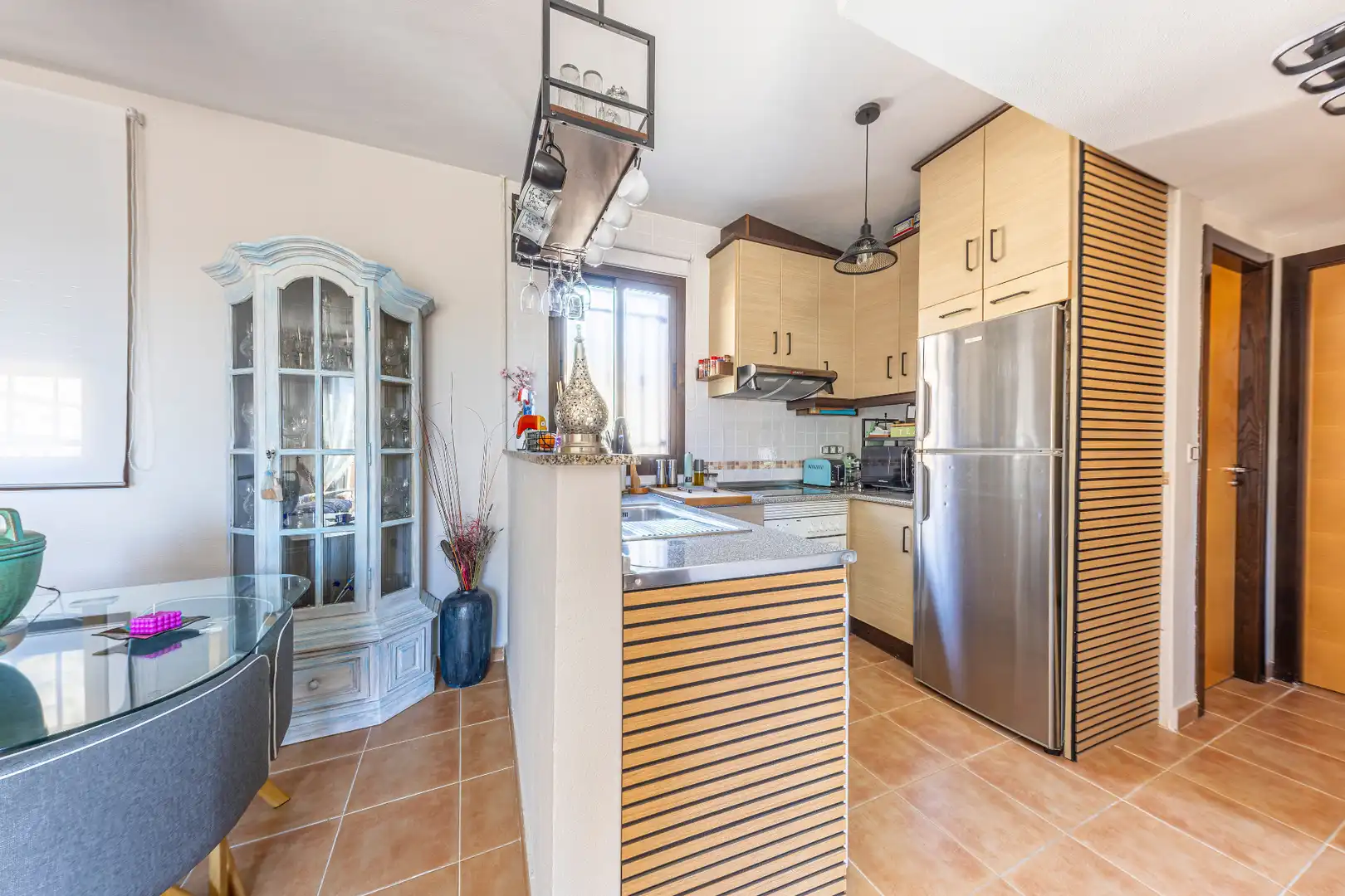 Küche von Wohnungen zur Miete in Águilas mit Klimaanlage, Heizung und Terrasse