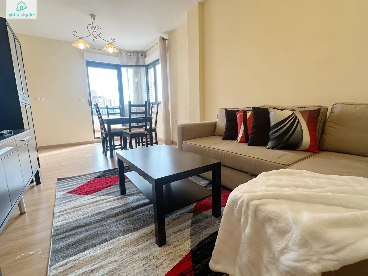Living room of Apartments for rent in El Campello  with Air Conditioner, Heating and Private garden
