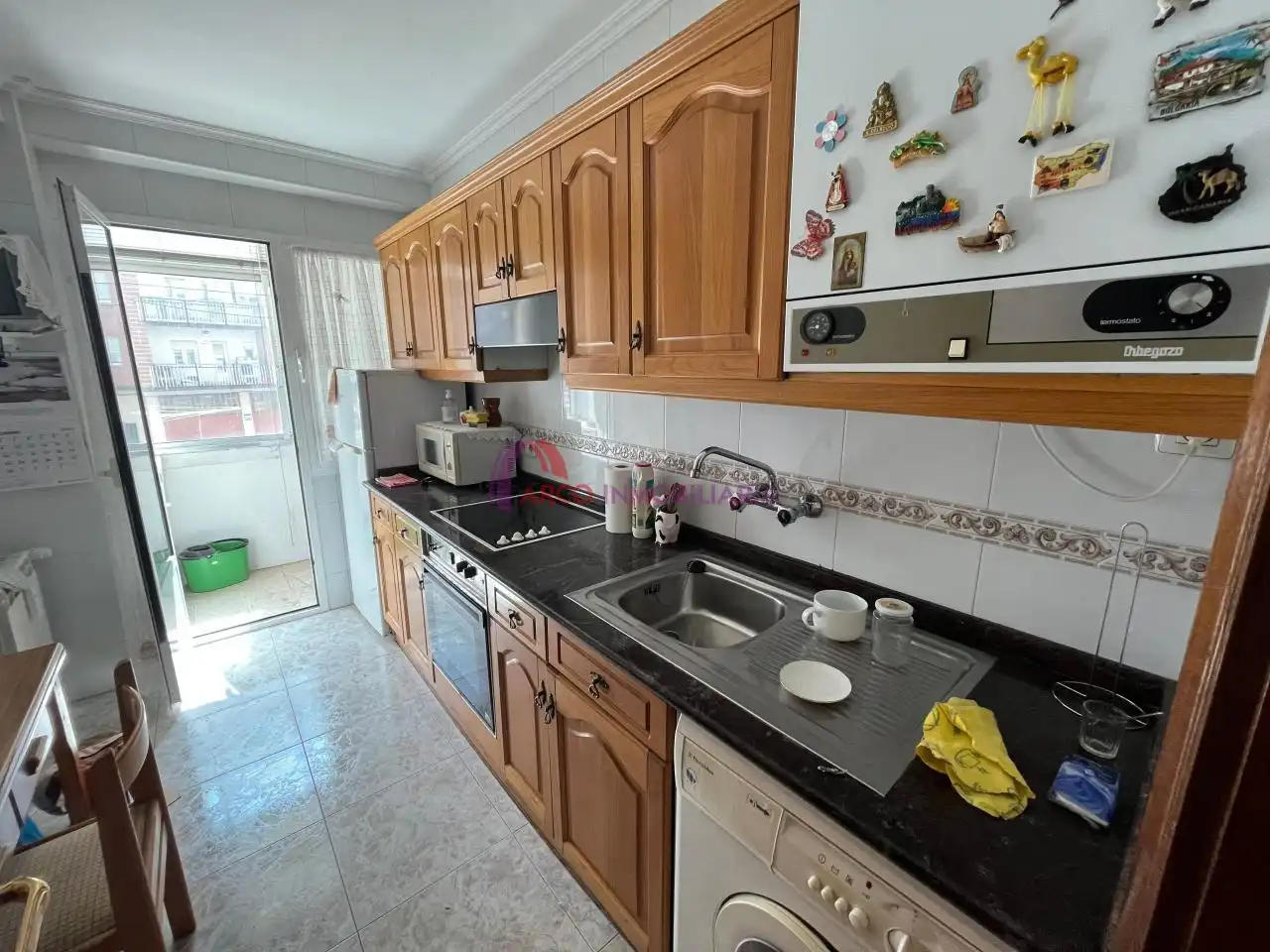 Kitchen of Flat for sale in Burgos  with Heating and Terrace