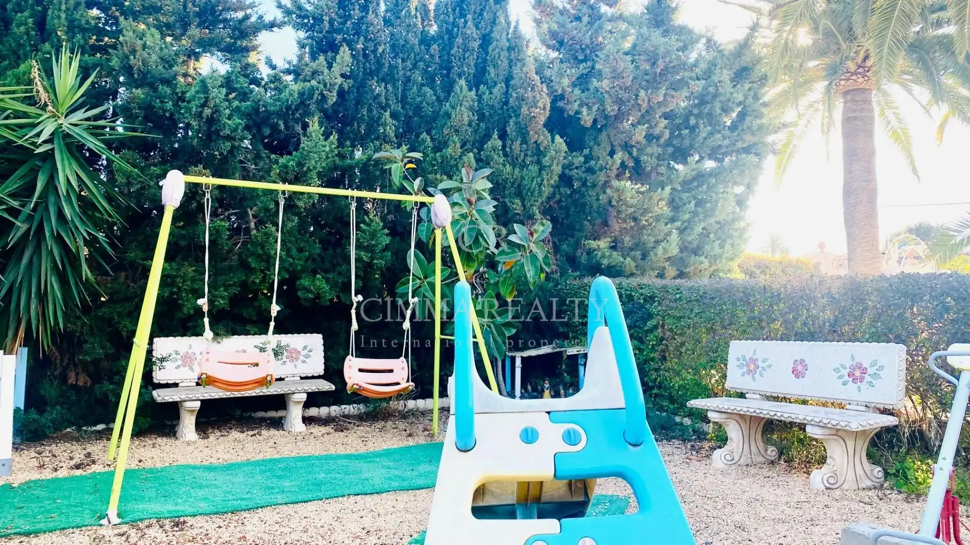 Garden of Houses for sale in L'Alfàs del Pi  with Air Conditioner, Heating and Private garden