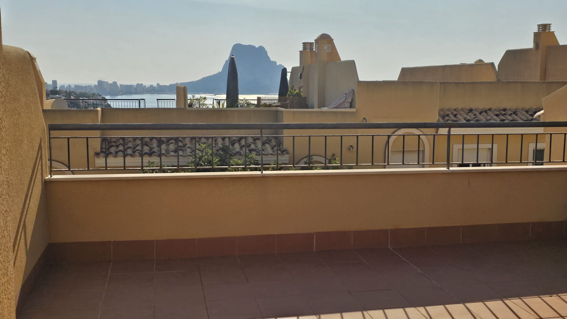 Terraza de Casa o chalet de alquiler en Calpe / Calp con Aire acondicionado, Terraza y Amueblado